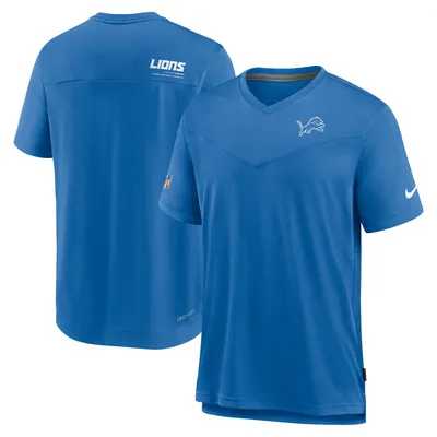 Detroit Lions Nike Sideline Velocity Athletic Stack Performance Long Sleeve  T-Shirt - Anthracite