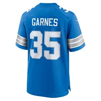 Men's Nike Chelen Garnes  Blue Detroit Lions Game Jersey