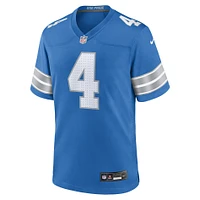 Maillot Nike D.J. Reed bleu pour homme des Lions de Détroit