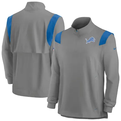 Nike Men's Detroit Lions Overlap Black Pullover Hoodie