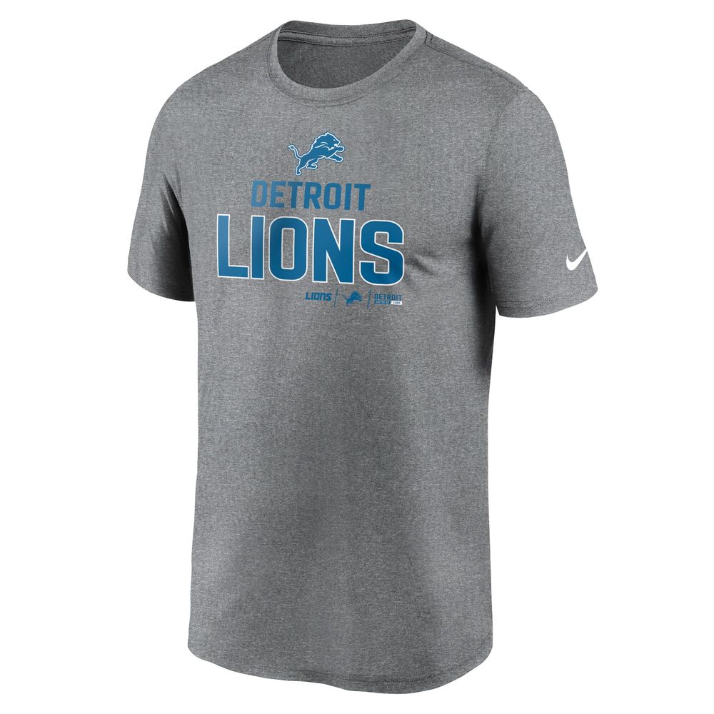 Lids Detroit Lions Nike Icon Legend Long Sleeve Performance T