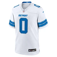 Maillot de joueur Nike Jahmyr Gibbs blanc des Lions Détroit pour homme