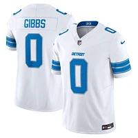 Maillot Nike Jahmyr Gibbs blanc pour homme des Detroit Lions Vapor F.U.S.E. Limited