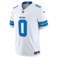 Maillot Nike Jahmyr Gibbs blanc pour homme des Detroit Lions Vapor F.U.S.E. Limited