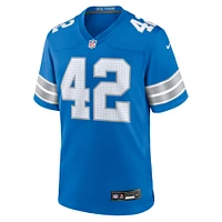 Maillot de match Nike Jalen Reeves-Maybin bleu pour homme des Detroit Lions