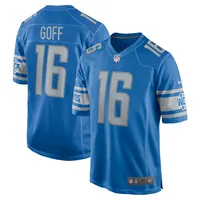 Brand New With Tags NFL Nike Los Angeles Rams Jersey Blue Medium Goff 16