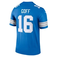 Men's Nike Jared Goff Blue Detroit Lions Team Legend Jersey