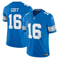 Nike Jared Goff pour homme Bleu Detroit Lions Vapor F.U.S.E. Maillot limité