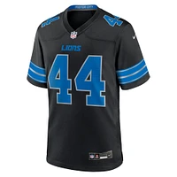 Maillot Nike Malcolm Rodriguez pour homme, noir, 2e match alternatif des Detroit Lions