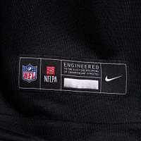 Maillot Nike Malcolm Rodriguez pour homme, noir, 2e match alternatif des Detroit Lions