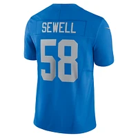 Nike Penei Sewell pour homme Bleu Detroit Lions Vapor F.U.S.E. Maillot limité alternatif