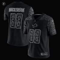 T.J. Hockenson Detroit Lions Nike Vapor Limited Jersey - Steel