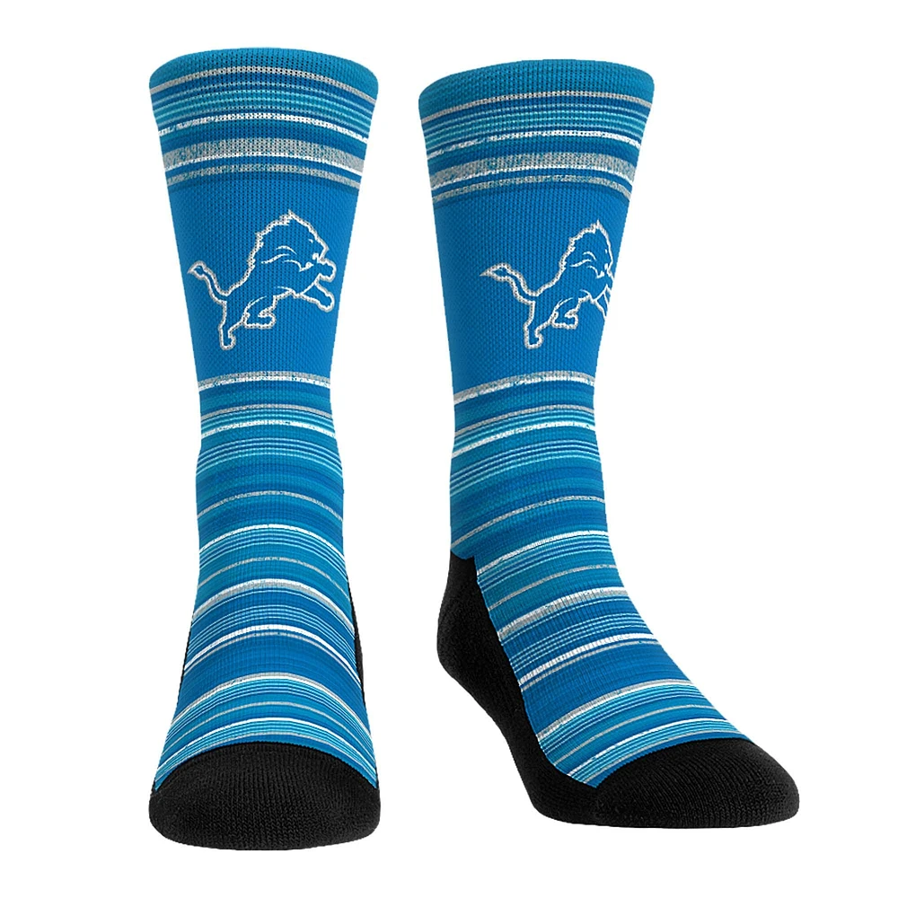 Men's Rock Em Socks Detroit Lions Primary Crew & Boxer Briefs Combo Pack