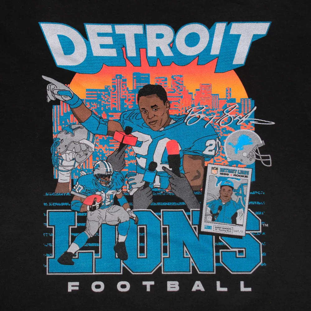 Barry Sanders Detroit Lions Kids T-Shirt