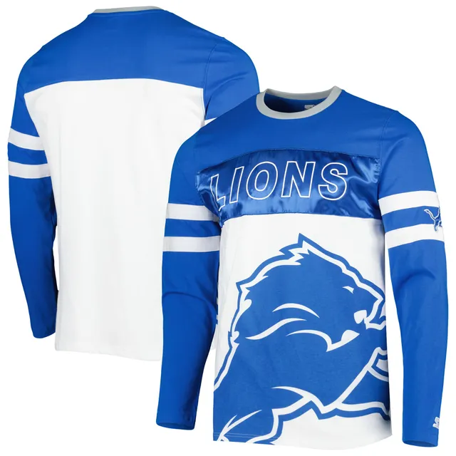 Men's Buffalo Bills Starter Royal/White Halftime Long Sleeve T