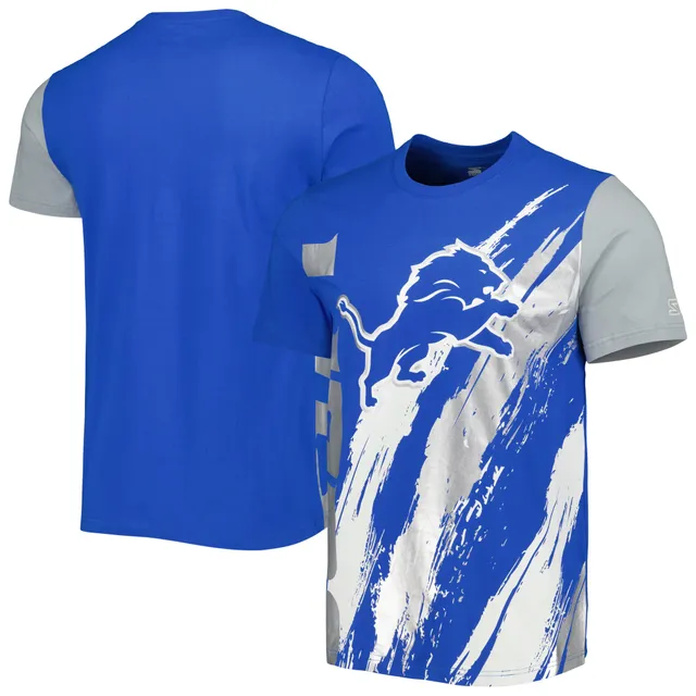 Men's Starter White Detroit Lions Retro Logo T-Shirt