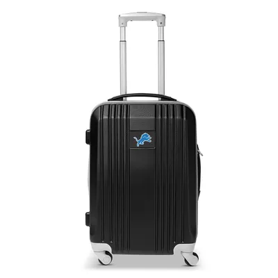 Detroit Lions MOJO 21" Hardcase Two-Tone Spinner Carry-On - Gray