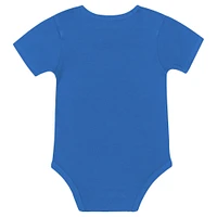 Ensemble body, bavoir et bonnet en tricot Detroit Lions Dynamic Duo pour nouveau-né bébé