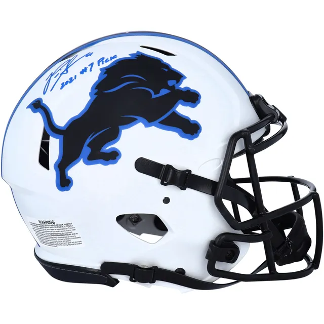 Detroit Lions Helmet Riddell Pocket Pro Speed Style - Sports Fan Shop