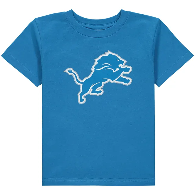 Men's Fanatics Branded White Detroit Lions Team Lockup Logo T-Shirt