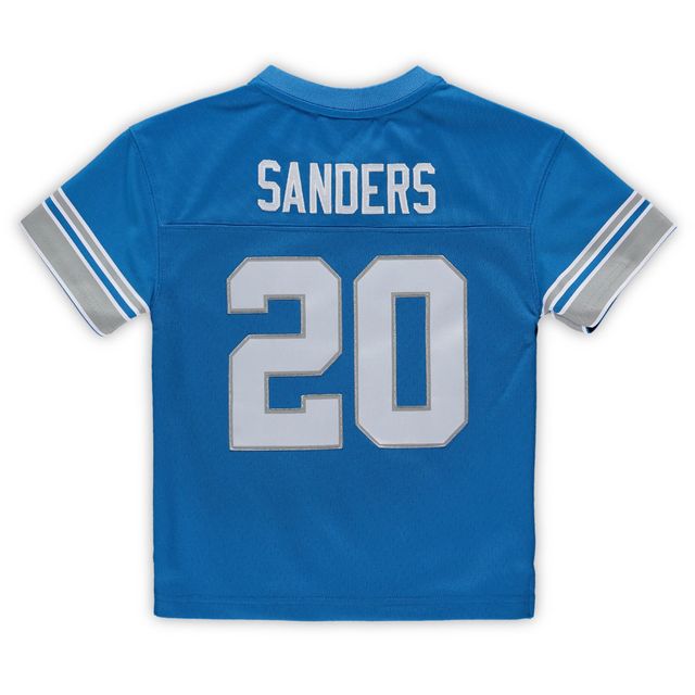 Maillot préscolaire Mitchell & Ness Barry Sanders Blue Detroit Lions 1996 retraité Legacy