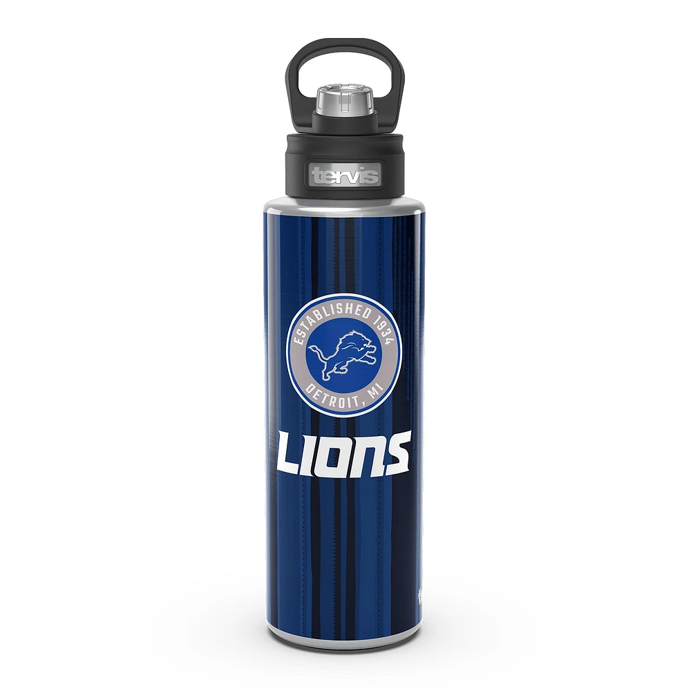 Tervis Lions de Détroit 40oz. Bouteille d'eau tout en large goulot