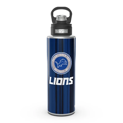 Tervis Lions de Détroit 40oz. Bouteille d'eau tout en large goulot