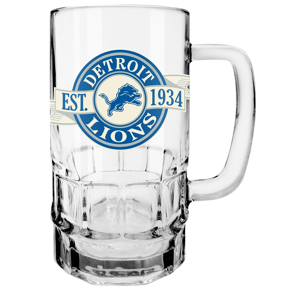 The Sports Vault Detroit Lions 18 oz. Beer Stein