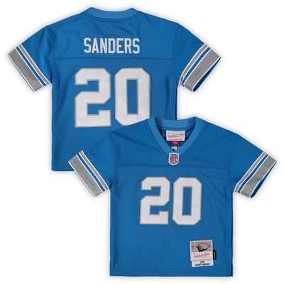 Toddler Mitchell & Ness Barry Sanders Blue Detroit Lions 1996 Retired Legacy Jersey