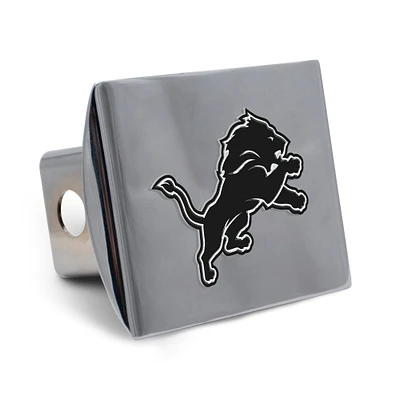 Cache-attelage en métal chromé haut de gamme WinCraft Detroit Lions
