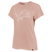 Women's '47  Light Pink Detroit Lions Premier Frankie T-Shirt