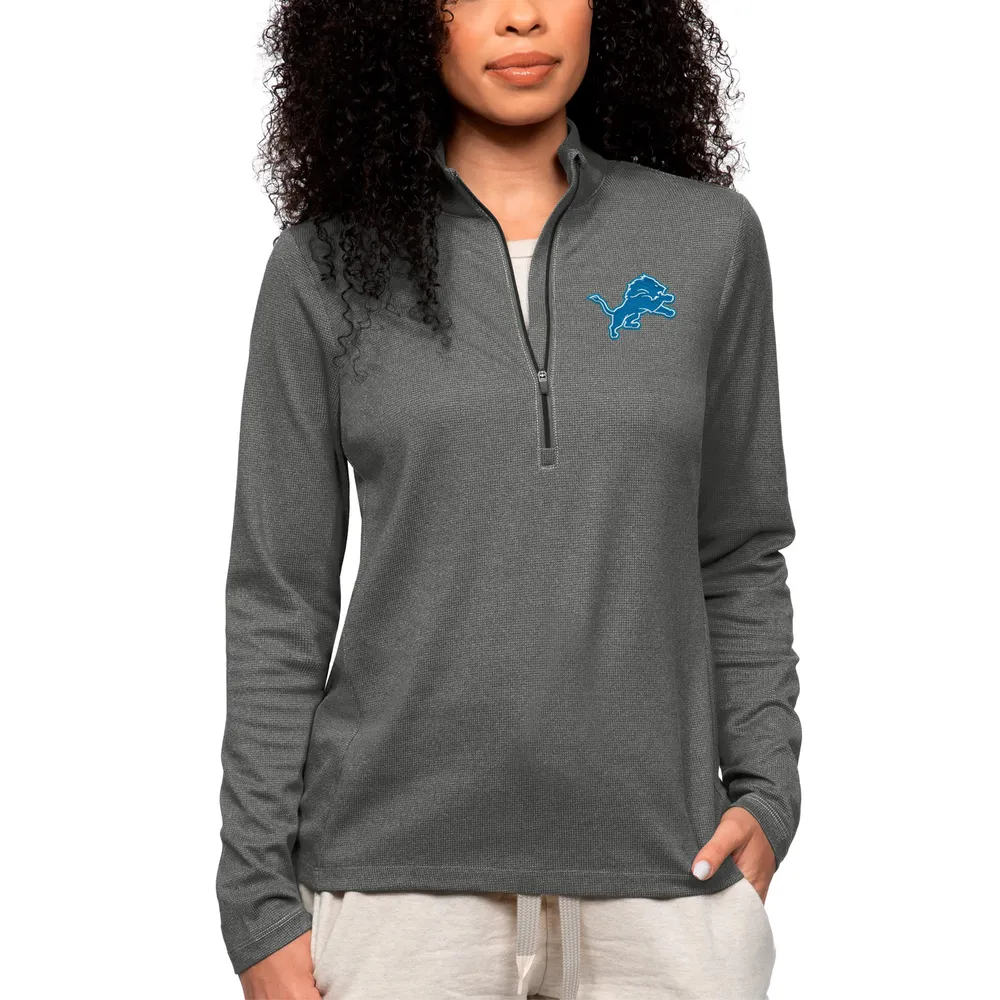 Women's Fanatics Branded Heathered Gray Detroit Lions Plus Size