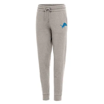 Detroit Lions Antigua Women's Action Jogger Pants - Oatmeal