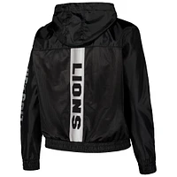 Women's Fanatics Black Detroit Lions Full-Zip Jacket