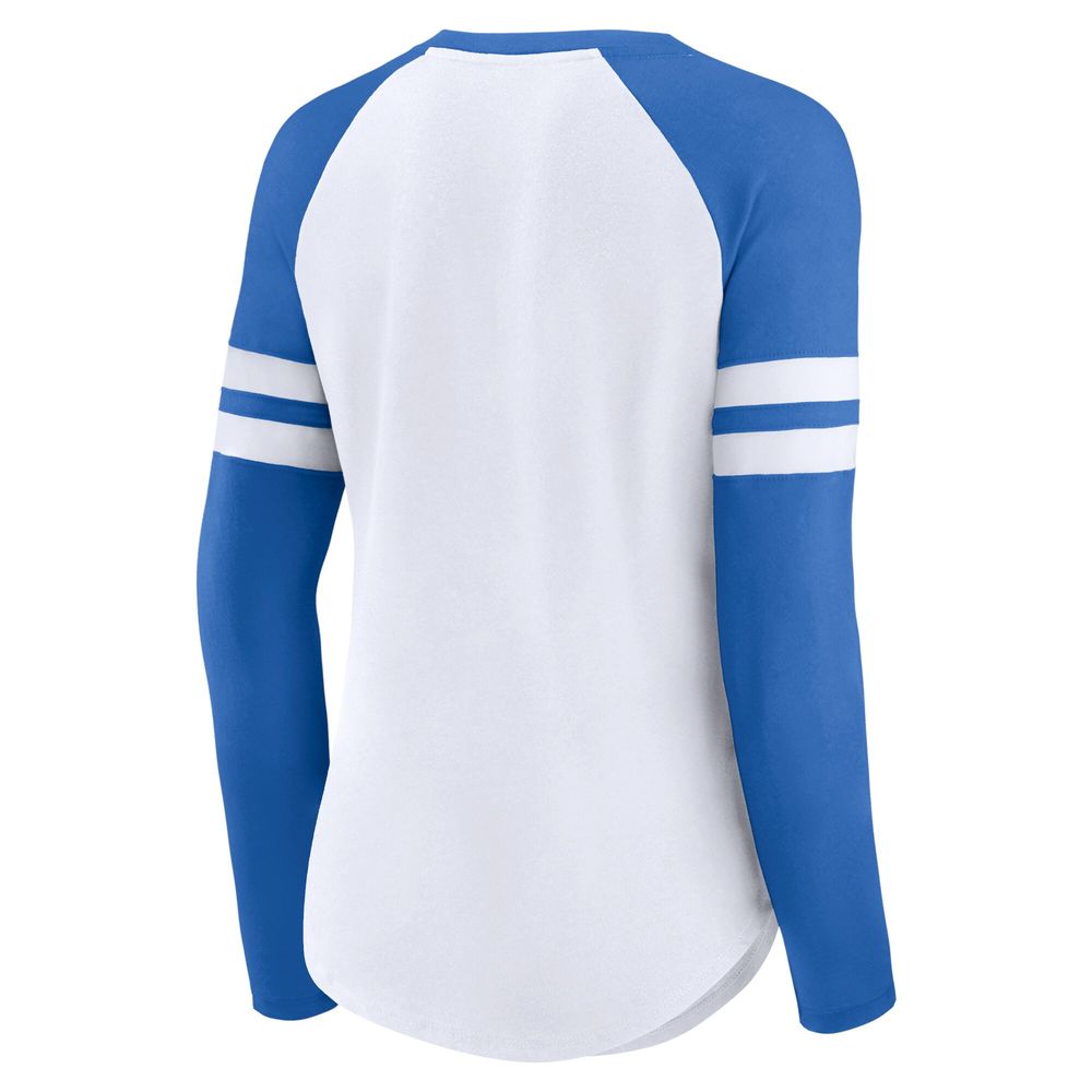 Detroit Lions Fanatics Branded Long Sleeve T-Shirt - White