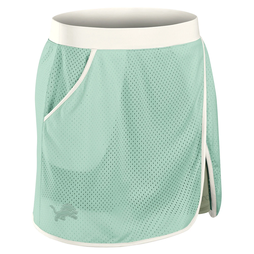 Jupe-short de bien-être Fanatics Mint Detroit Lions Studio pour femme