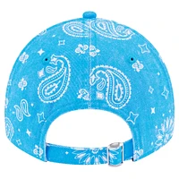 Women's New Era Blue Detroit Lions Paisley 9TWENTY Adjustable Hat