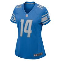 Women's Nike Amon-Ra St. Brown Blue Detroit Lions Game Player Jersey