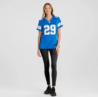 Women's Nike Avonte Maddox  Blue Detroit Lions Team Game Jersey