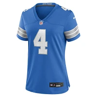 Maillot Nike D.J. Reed bleu pour femme des Lions de Détroit