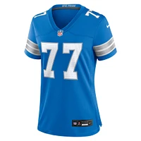 Women's Nike Frank Ragnow  Blue Detroit Lions Team Game Jersey