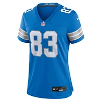Women's Nike Isaiah Williams  Blue Detroit Lions Game Jersey
