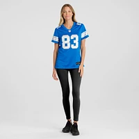 Women's Nike Isaiah Williams  Blue Detroit Lions Game Jersey