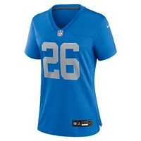 Women's Nike Jahmyr Gibbs Blue Detroit Lions Alternate Game Jersey