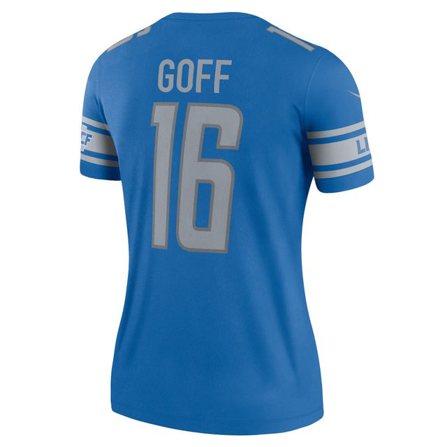 Nike Jared Goff Detroit Lions Youth Blue Game Jersey