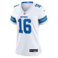 Women's Nike Jared Goff White Detroit Lions Game Jersey