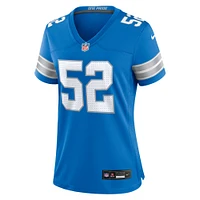Women's Nike Netane Muti  Blue Detroit Lions Game Jersey