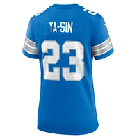 Women's Nike Rock Ya-Sin  Blue Detroit Lions Team Game Jersey