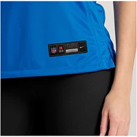 Women's Nike Rock Ya-Sin  Blue Detroit Lions Team Game Jersey