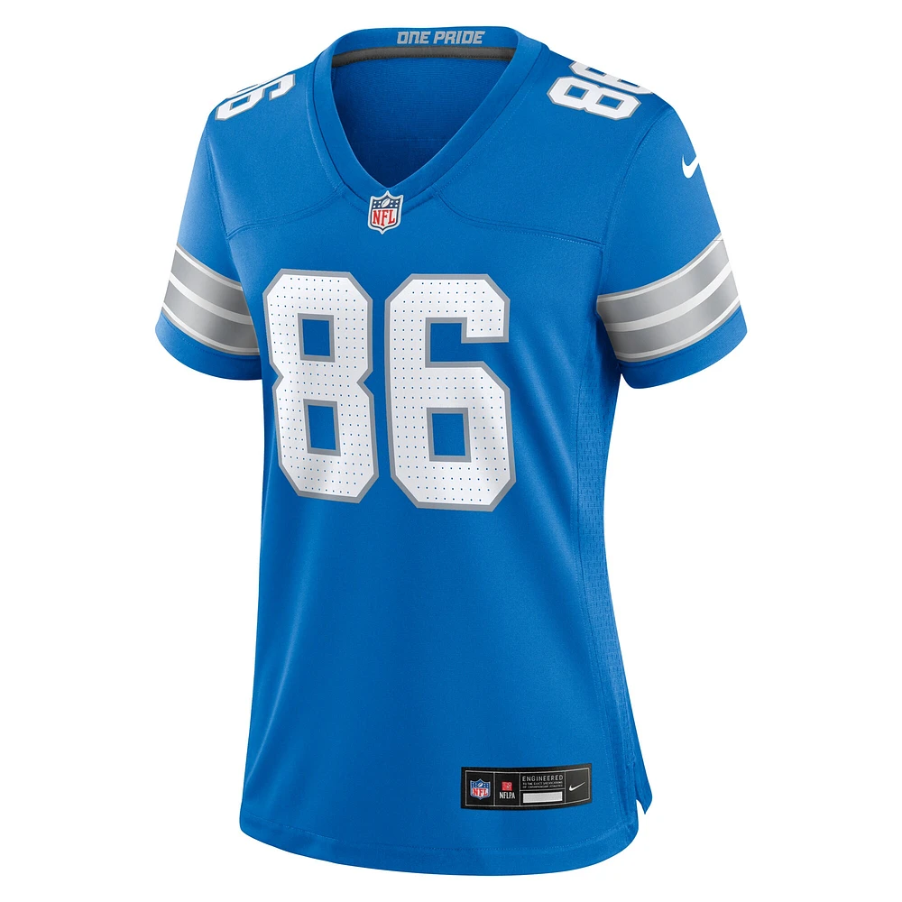 Women's Nike Sean McKeon  Blue Detroit Lions Game Jersey